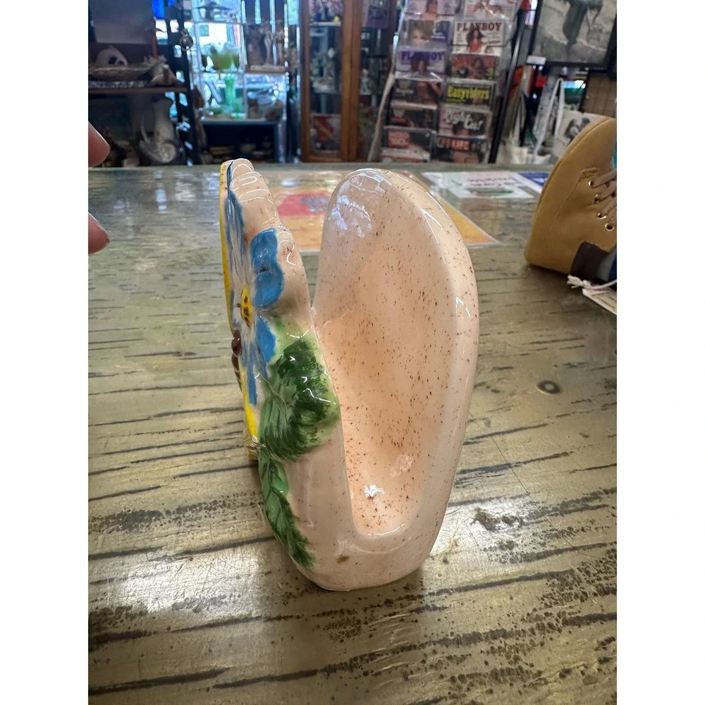 Vintage Butterfly/Flower Napkin Holder